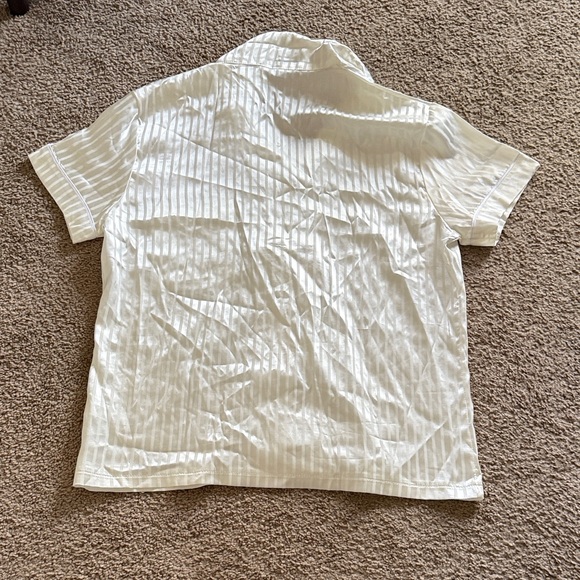 Women’s White Satin Sleepwear Set - Picture 8 of 8